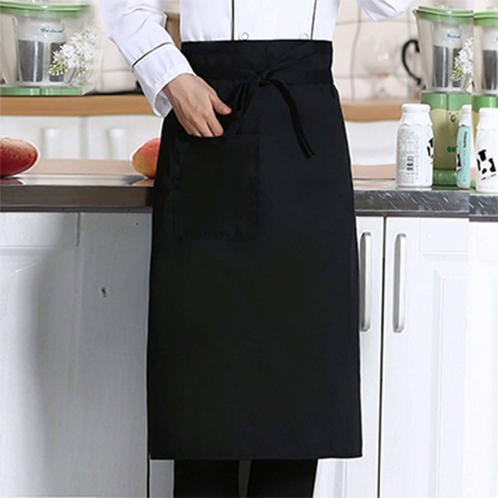 Home Cooking Restaurant - Grembiule da cucina Mezzo lunghezza unisex