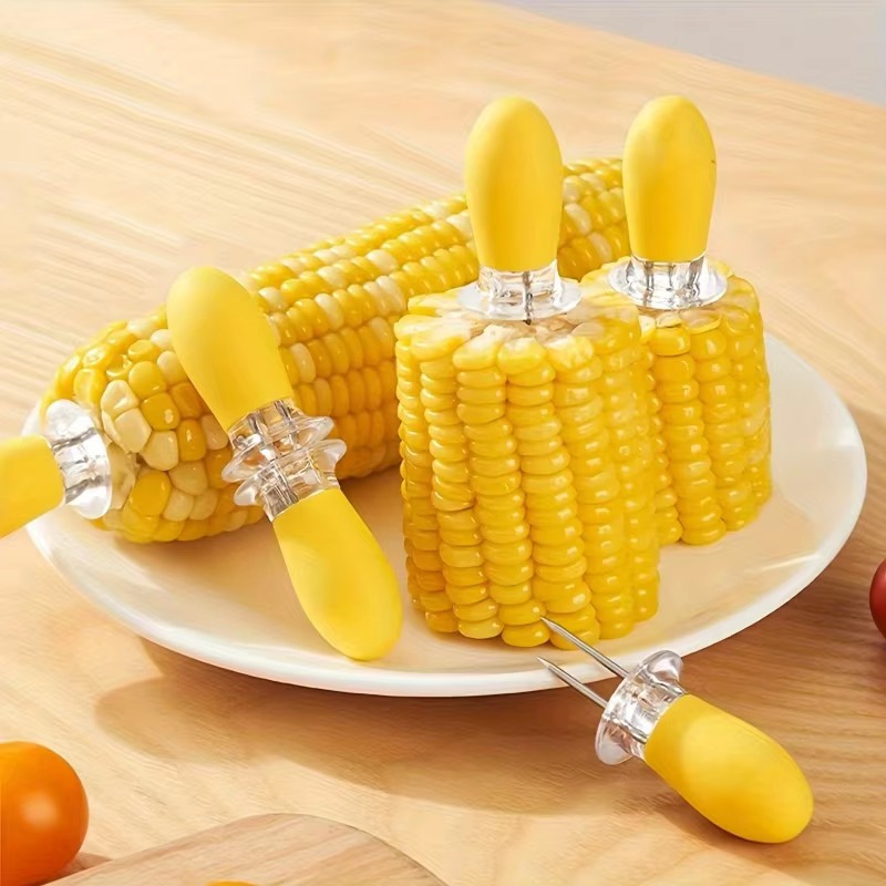 Home Cooking On - 1 paio di supporti per mais,